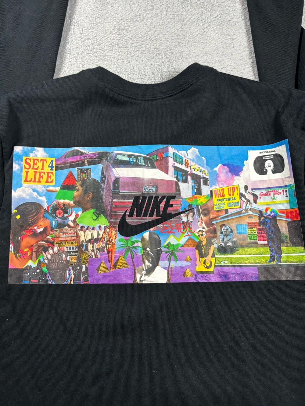 Nike Shirt Mens Medium Los Angeles Edition Pride Love Long Sleeve